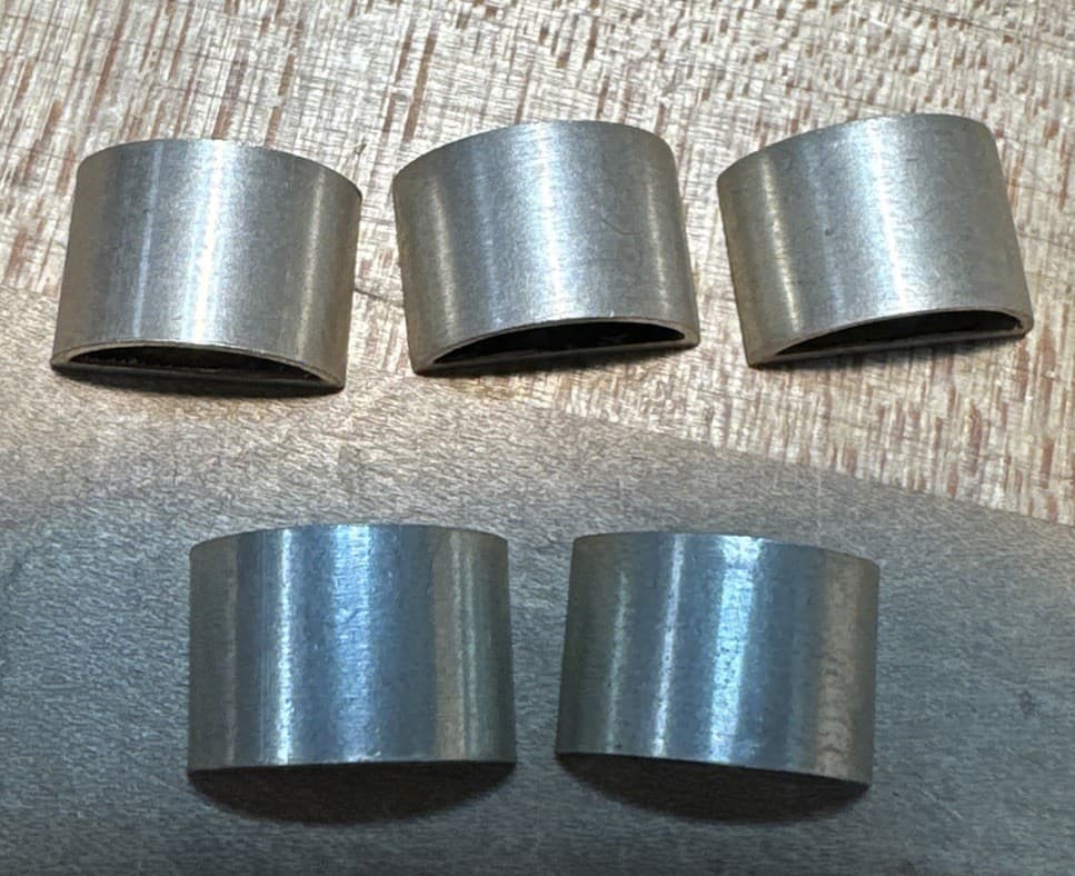 Sterling Silver Violin Bow Ferrules 2