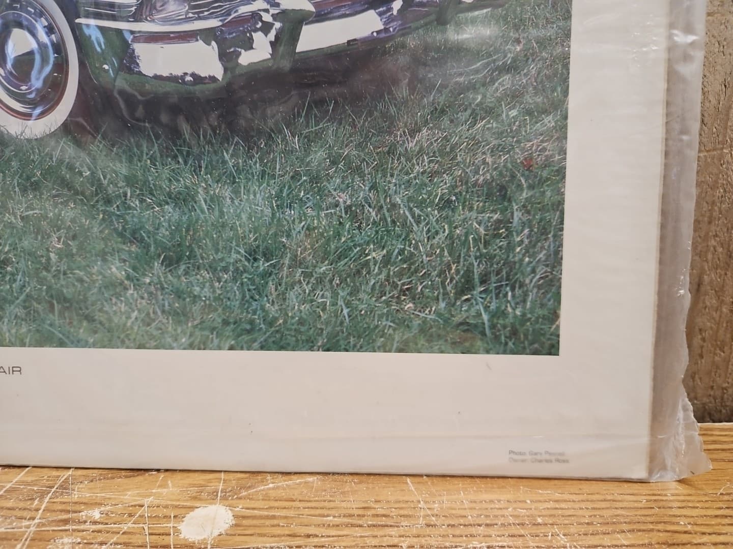 1956 Chevrolet Bel-Air Poster Print VTG Power Graphics NOS 20”x16” Rare HTF!!! 5