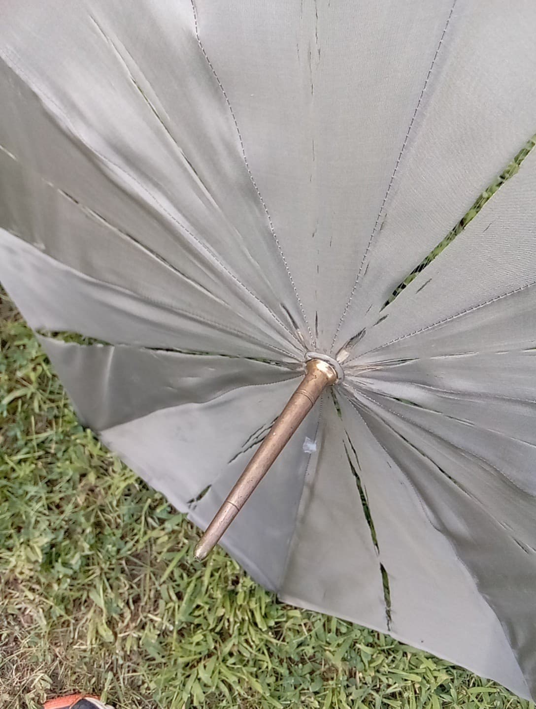 RARE Vintage 1930's 40s CALVAIRE Saks 5th Ave Umbrella Parasol - Made In Italy 6