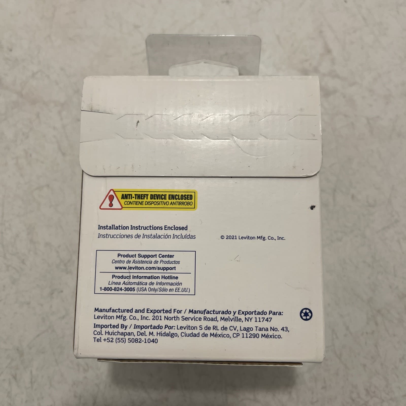 Leviton LSPD2-TR 20 Amp Dual Single Pole Circuit Breaker w/ Surge Protection NEW 2