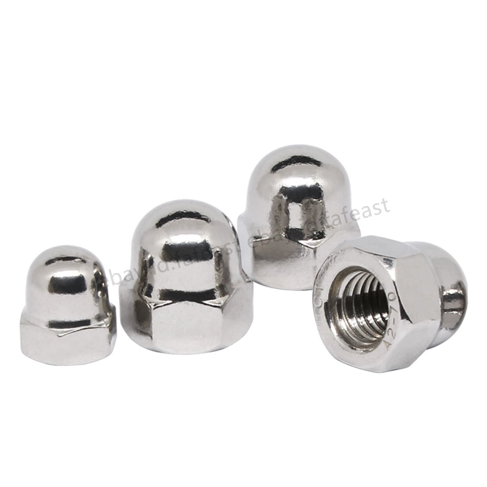 M5 To M16 Hexagon Cap Nuts Hex Acorn Nuts 304 Stainless Steel & Left Hand 5