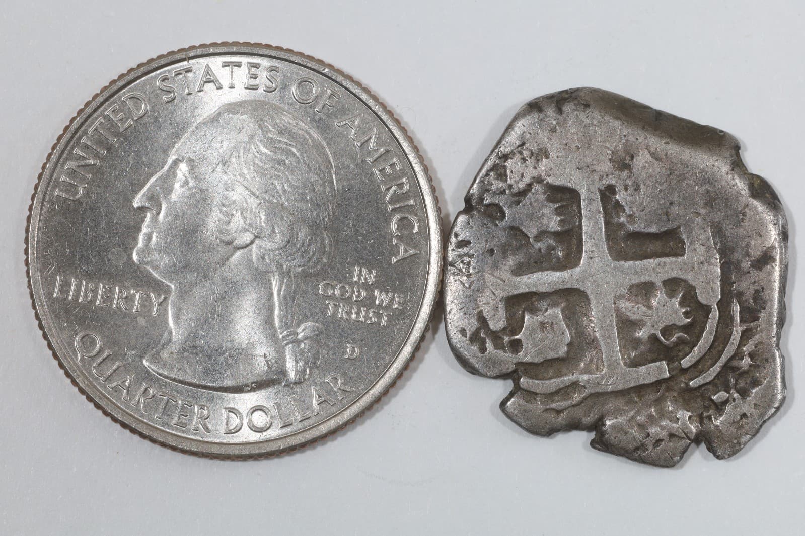 1765 2 Reales Cob Spanish Bolivia Charles III, 6.4g, KM43 3