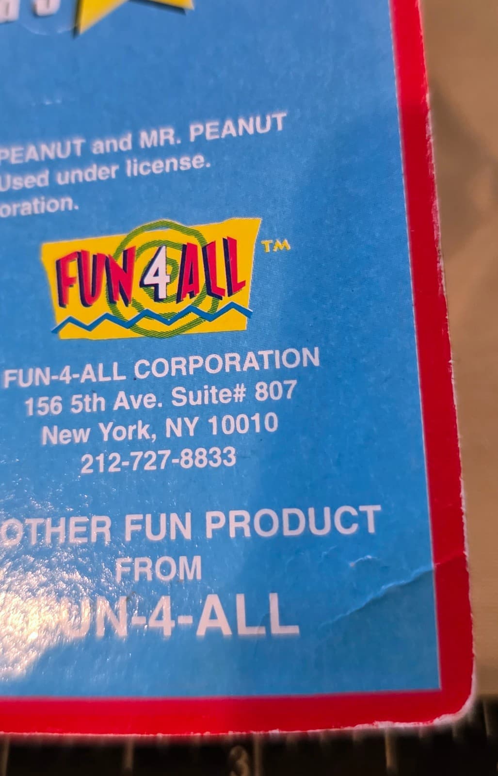 3 1/2" Tall Planters Mr. Peanut Key Chain 4