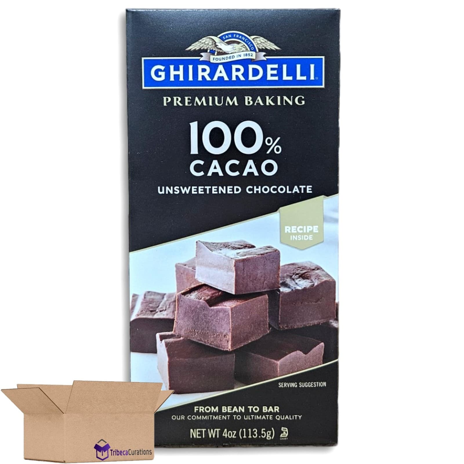 Premium Baking 100% Cacao Unsweetened Chocolate Bar Value Pack, 4 Oz | 12 Bars 3