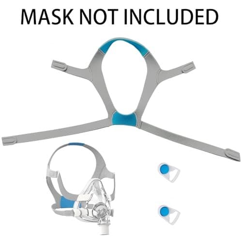 Airfit f20 Headgear with Clips, Replacement CPAP Mask Strap with...  3