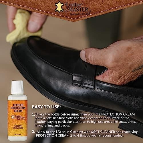  250ML Leather Protection Cream - Leather Cleaner and Conditioner for Couch  6