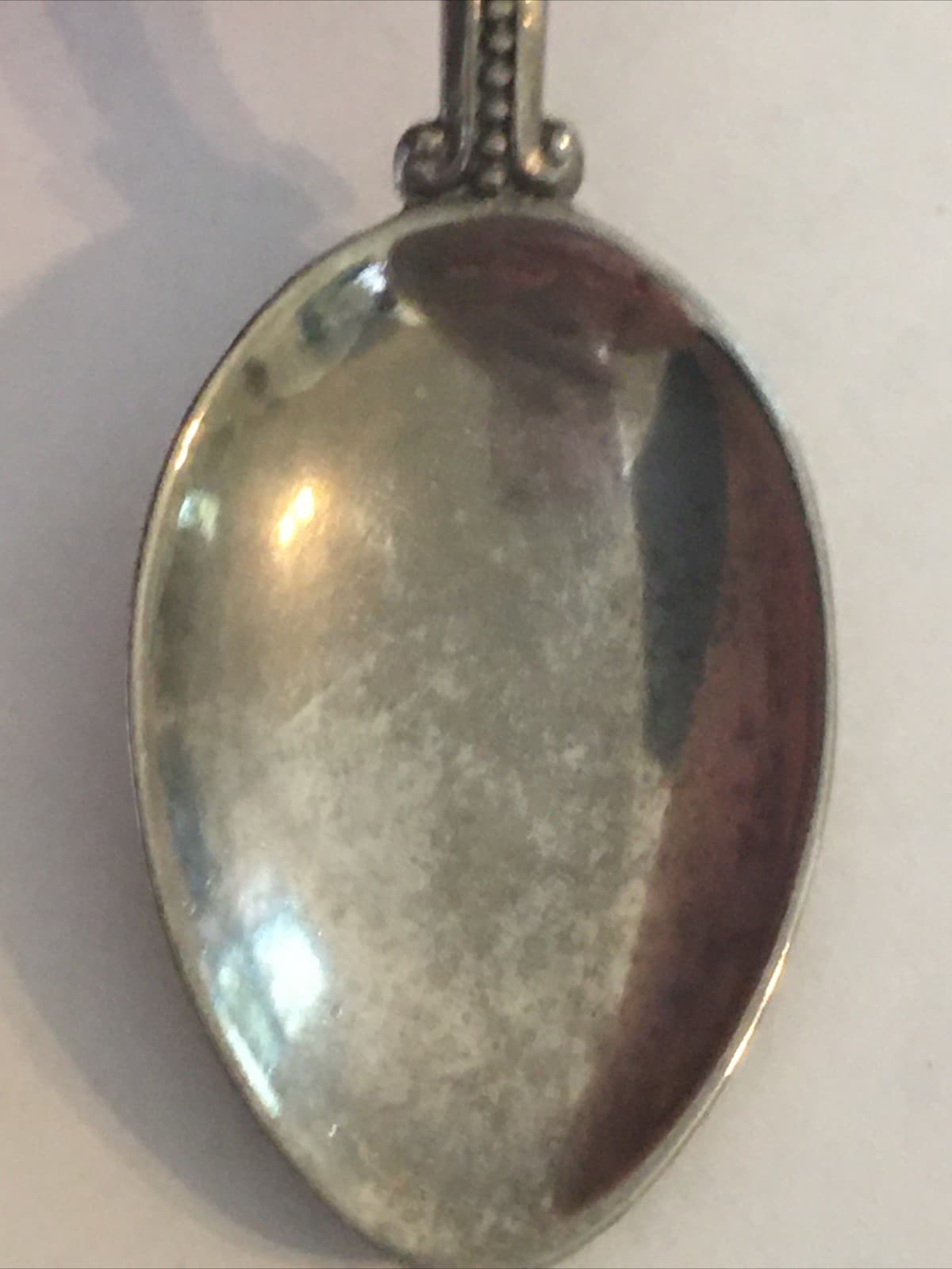 Ohio Cardinal Red Carnation Vintage Souvenir Spoon Collectible 2