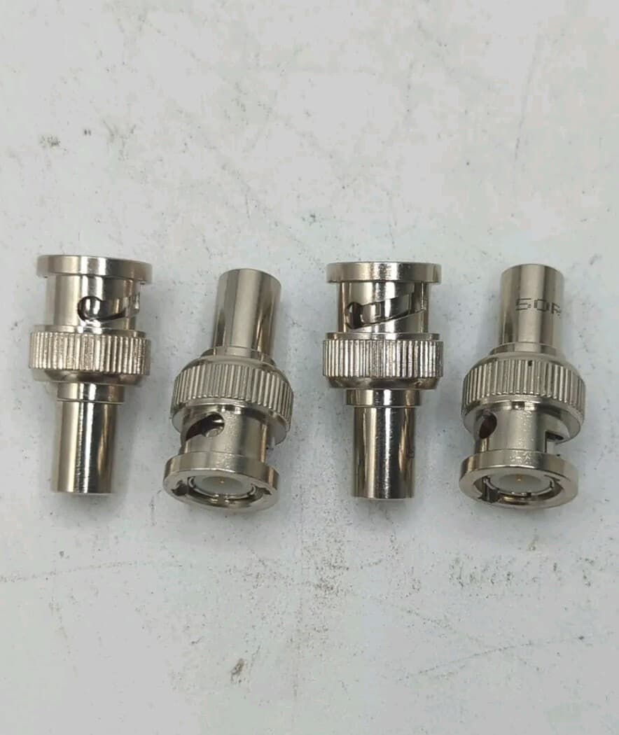 BNC Adapter Equipment Accessory for Oscilloscope Scope Probe *Lot Of 4*