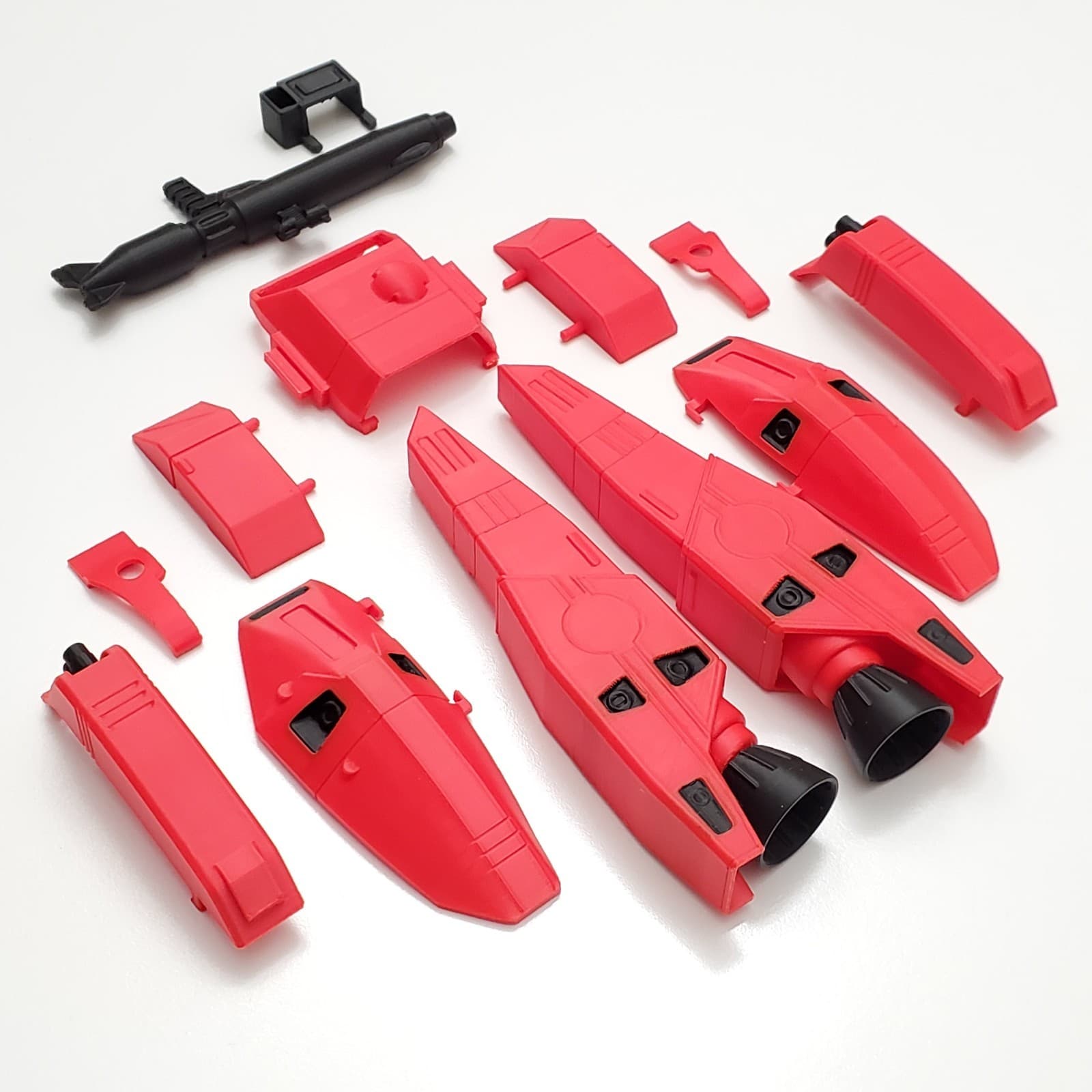 Complete 3D Printed Parts Armor Set for G1 Jetfire Toy 2