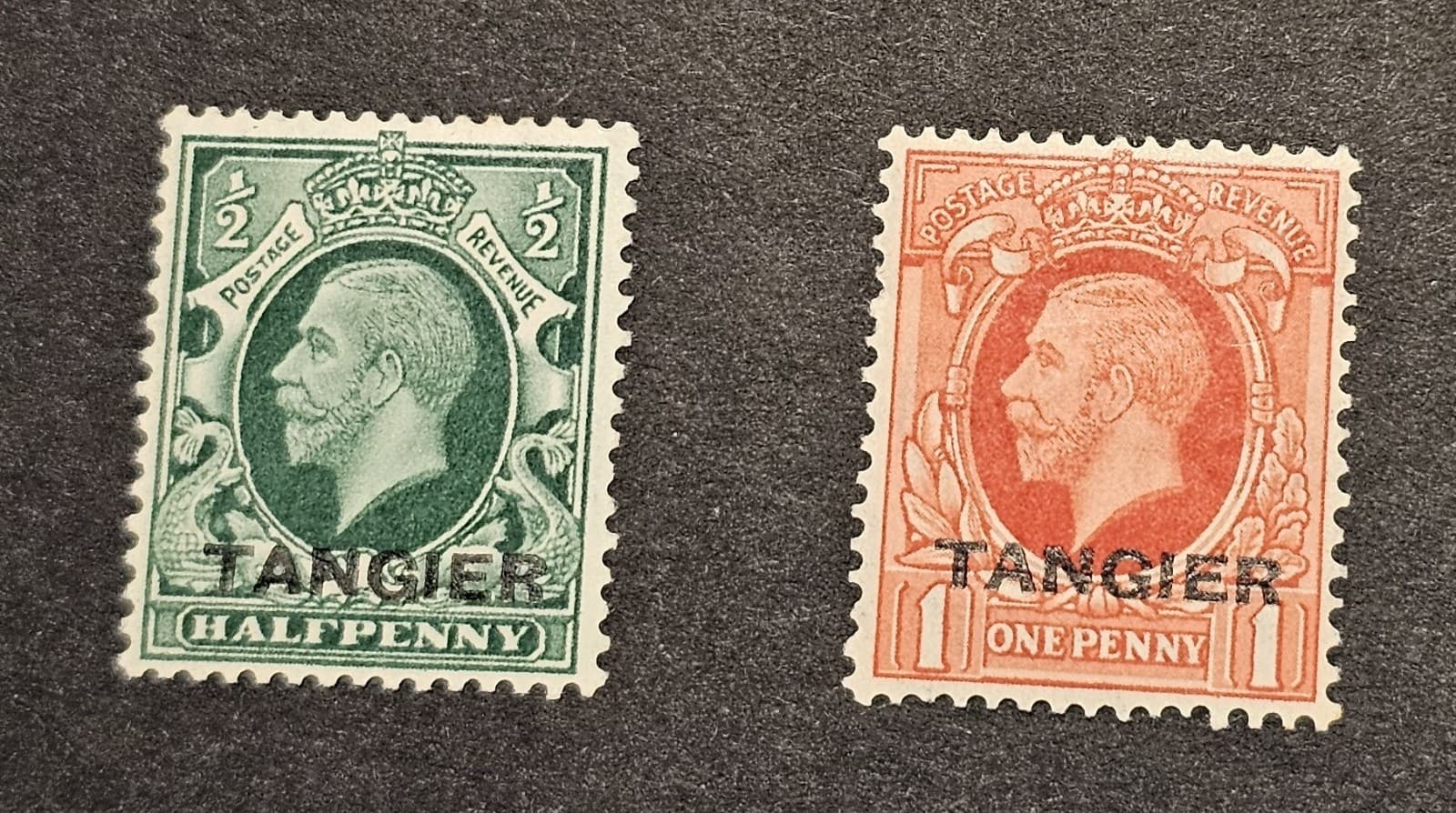 Morocco Agencies - Tangier  George V   1934  Part set  SG235-236  LMM