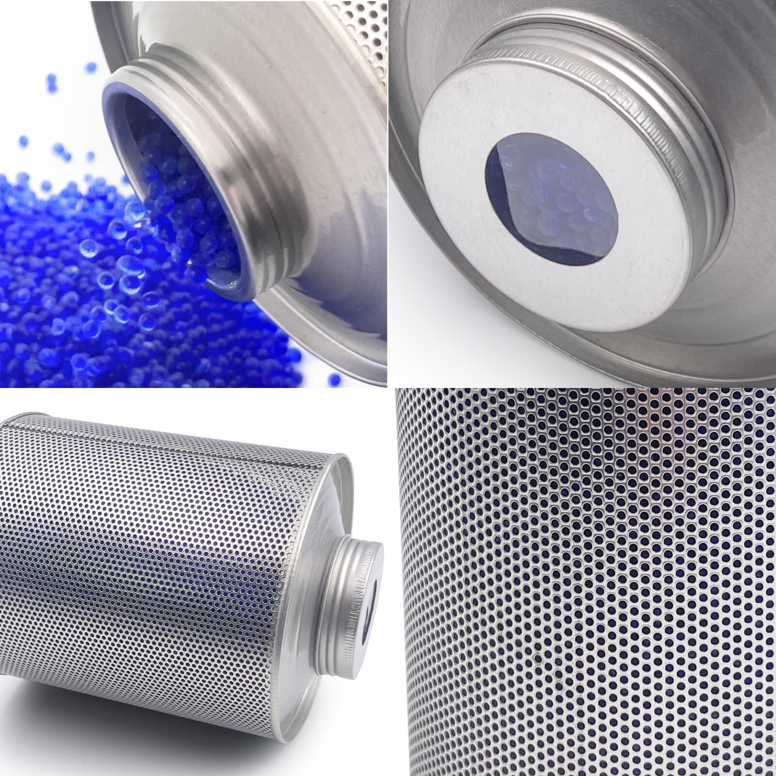 800 Grams Silica Gel Reusable Canister Desiccant, 1 Pack Gun Safe Dehumidifier 2