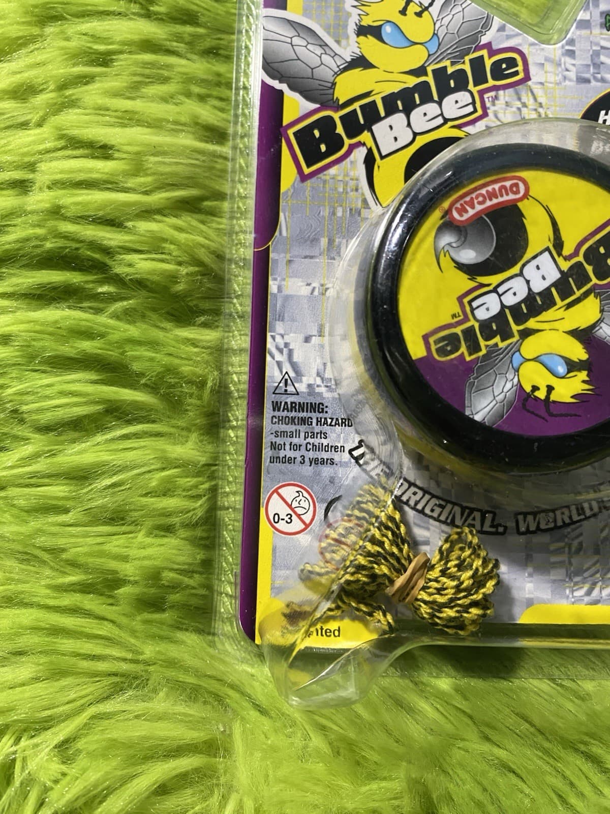 2002 RARE COLLECTABLE DUNCAN BUMBLE BEE YOYO HIGH SPEED BALL BEARING AXLE USA 4