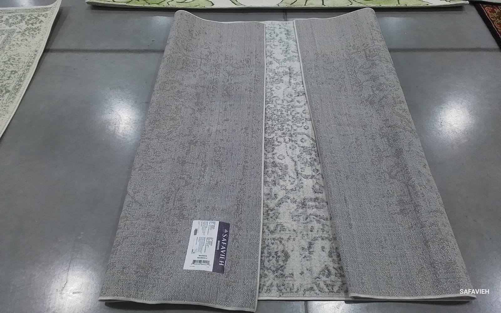 SILVER / IVORY 5'-3" x 7'-6" Flaw in Rug, Reduced Price 1172790397 MAD603G-5 2