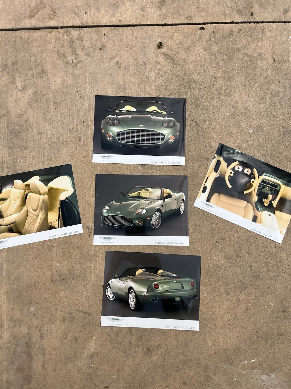 Aston Martin DB AR1 Press Factory Press Release Photos. 2003 2