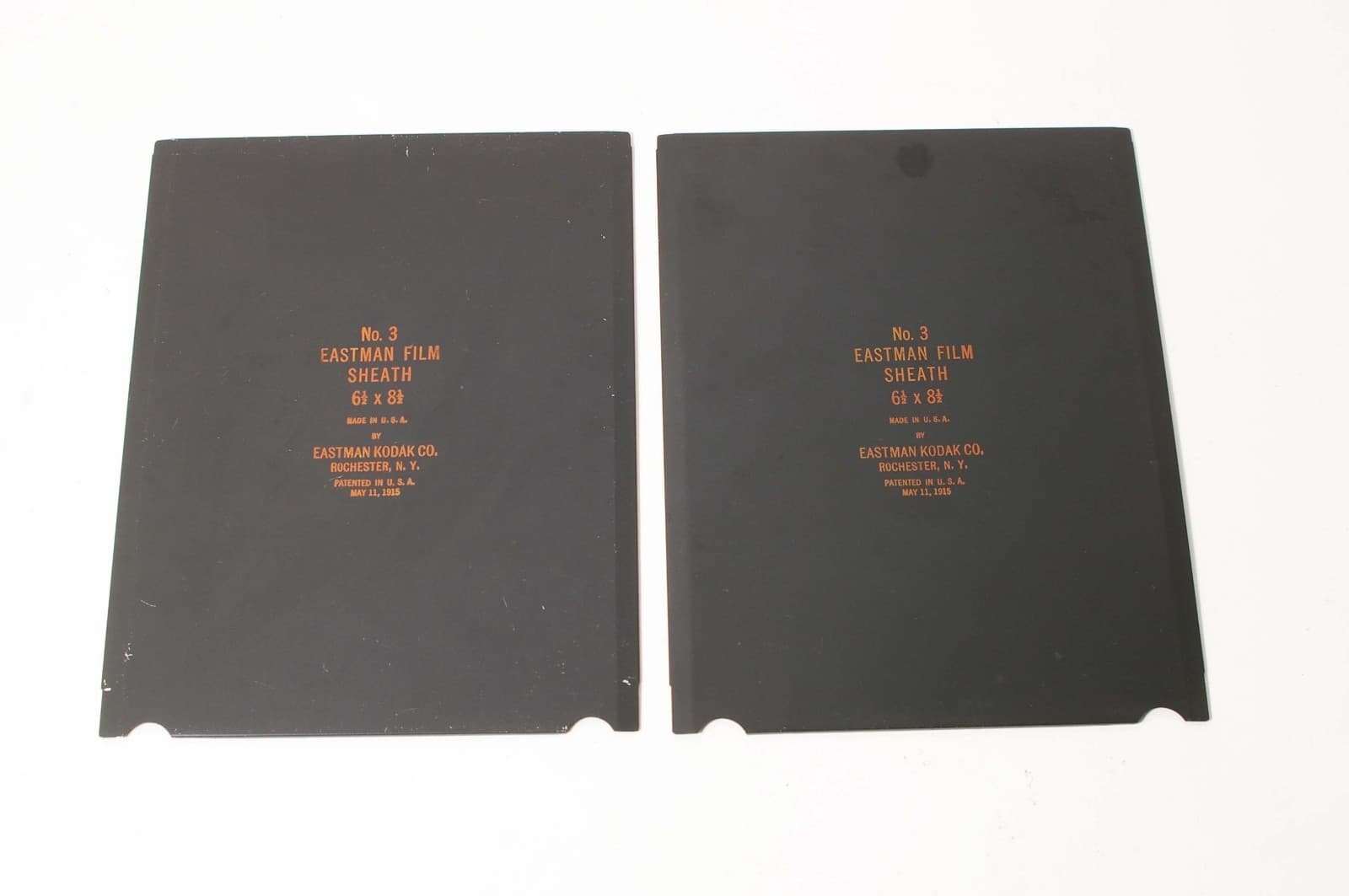 C13528~ 6.5x8.5  - TWO PREMO ROCHESTER Whole Plate Holder & 2 Film Sheaths-USED 4