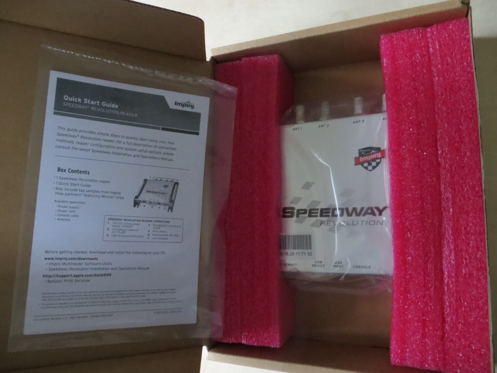 IMPINJ IPJ-REV-R420-USA2M1  (Speedway RFIDReader) 2