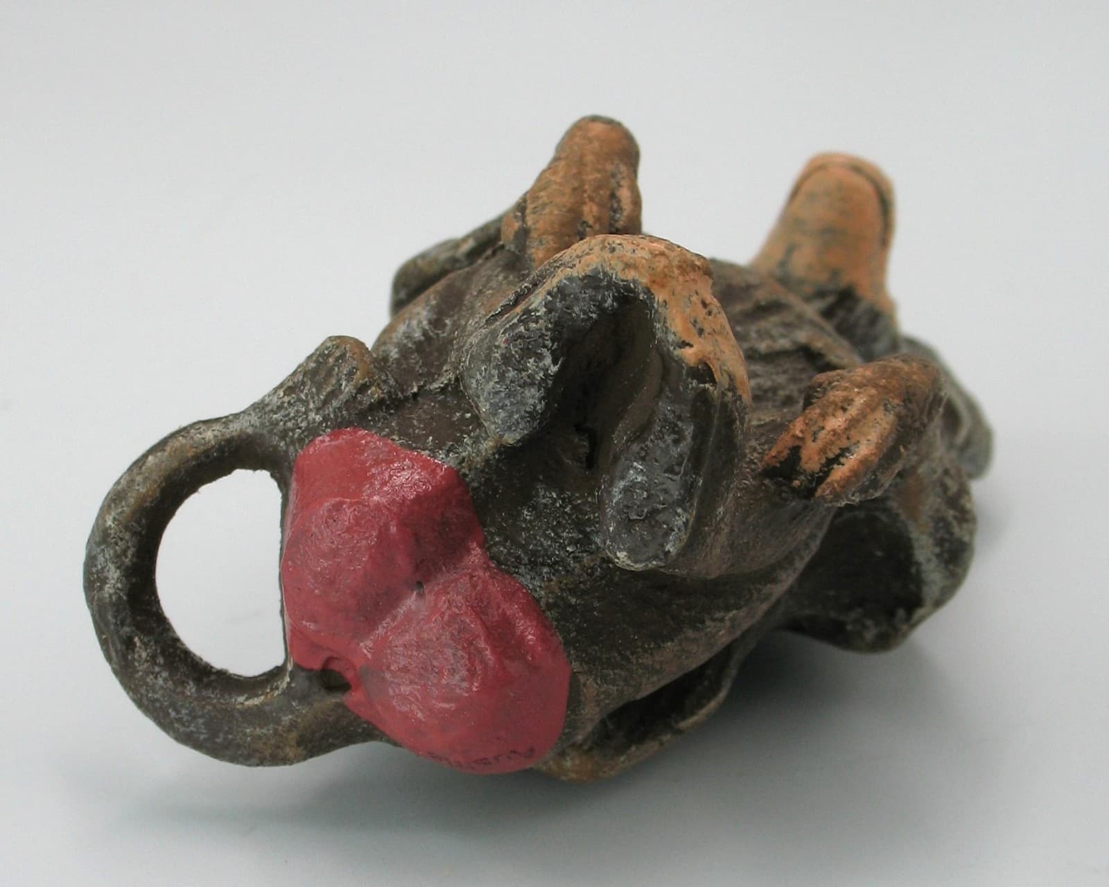 Vintage Lineol or Tipple-Topple Baboon Pavian Composite Made in Austria 1930's 4