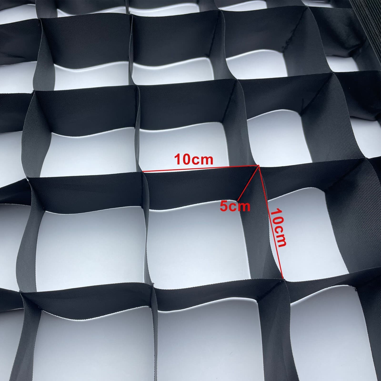 6'x6' 1.8x1.8m 50 Deg Egg Crate Control Grid for Overhead/Butterfly Frame 5