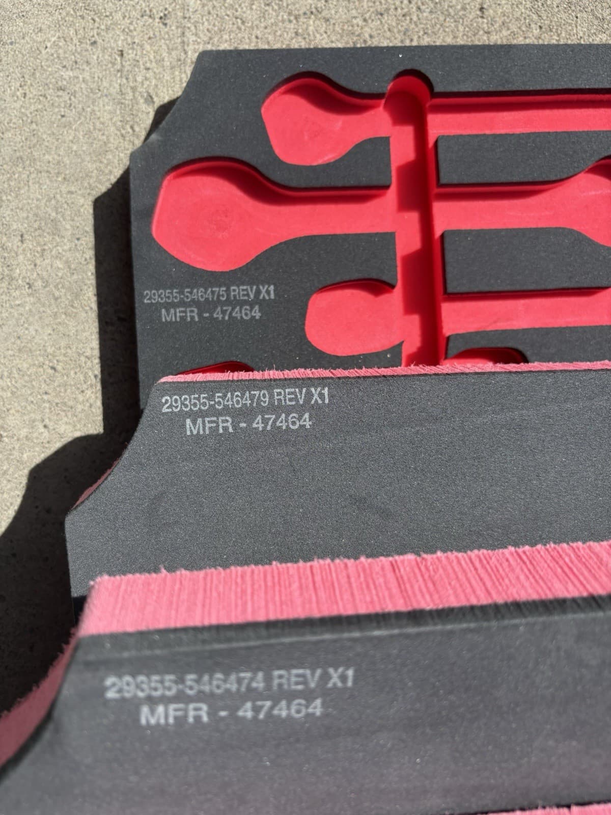 GMTK SNAP-ON PELICAN TOOL BOX FOAM 6