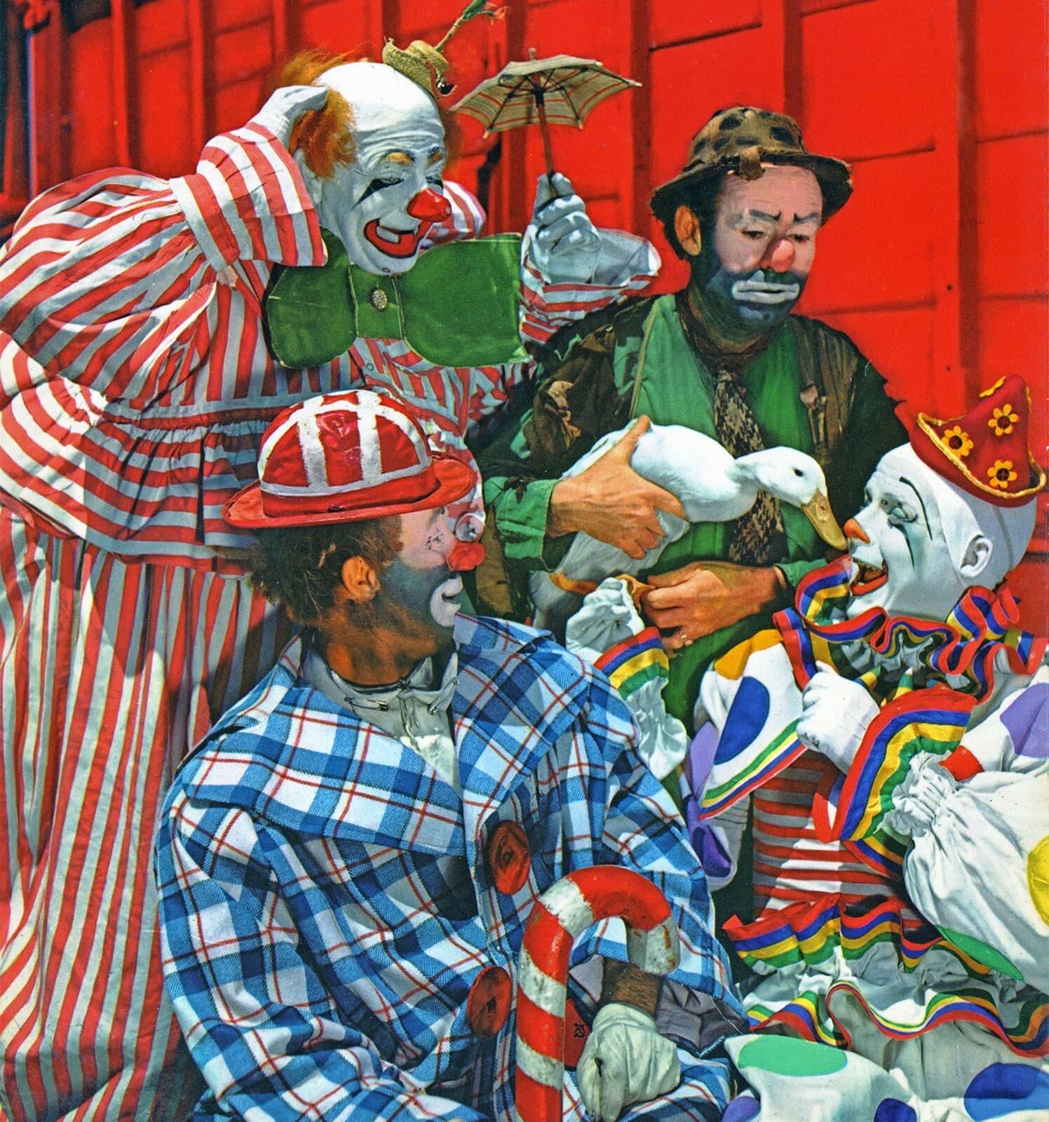 Circus, Clown, Carnivals, Posters, vintage 4" x 6" photo reprint Quality 195