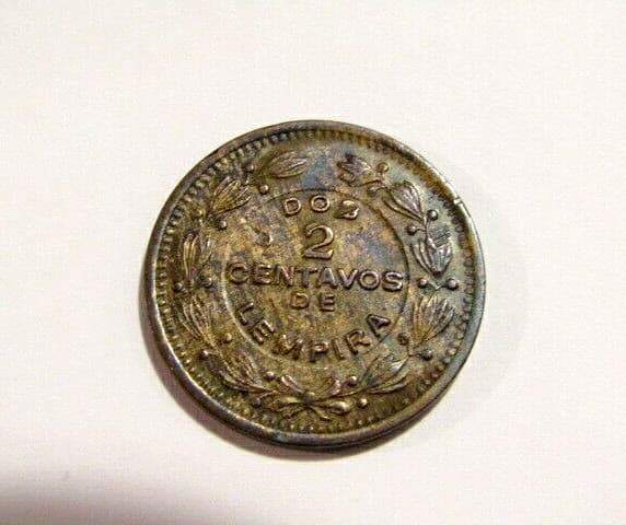 Honduras 1939 2 Centavos Coin 2
