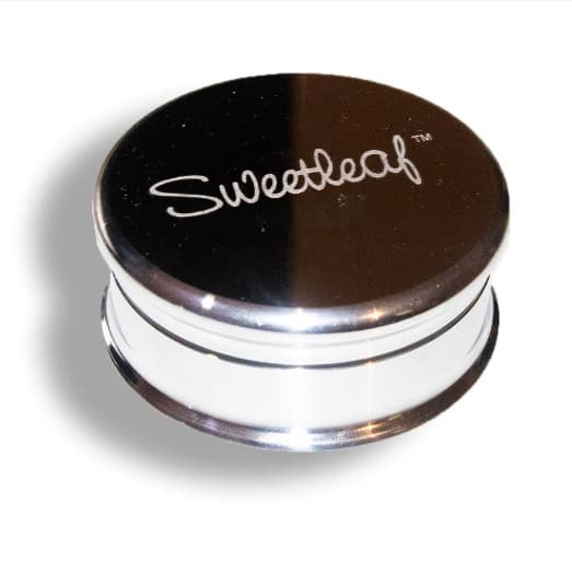 Sweetleaf 2-part manual herb grinder small 2" pocket size