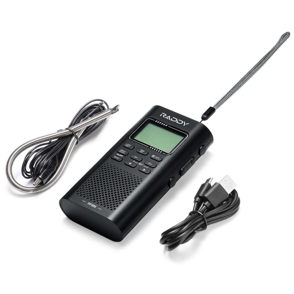 Raddy RF886 Shortwave Radio | AM/FM/SW/VHF/WB | Bluetooth Connection 4