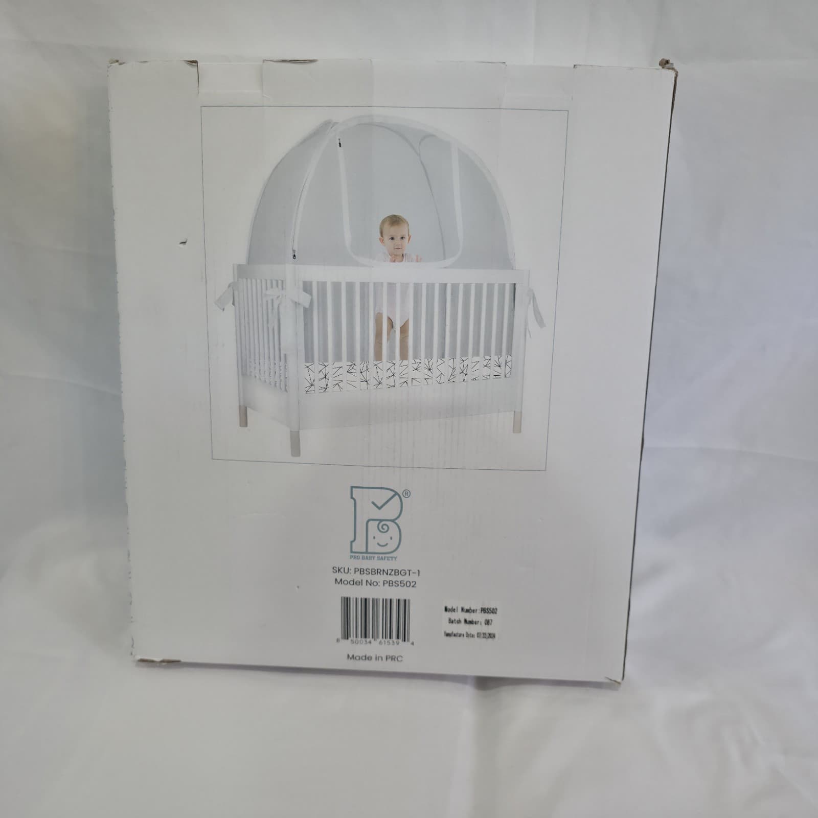 Breathable Mesh Crib Tent to Keep Baby from Climbing Out Crib Net Canopy  3