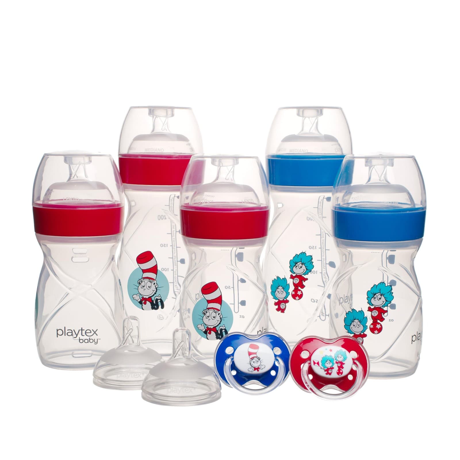 Playtex Baby Dr. Seuss Baby Bottles Gift Set – Newborn Baby Essentials with B... 3