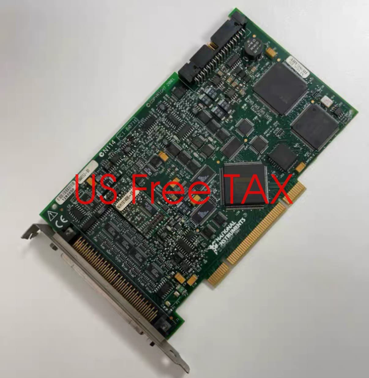 National Instruments PCI-6071E NI DAQ Card 1.25MS/sec Analog Input Multifunction 2