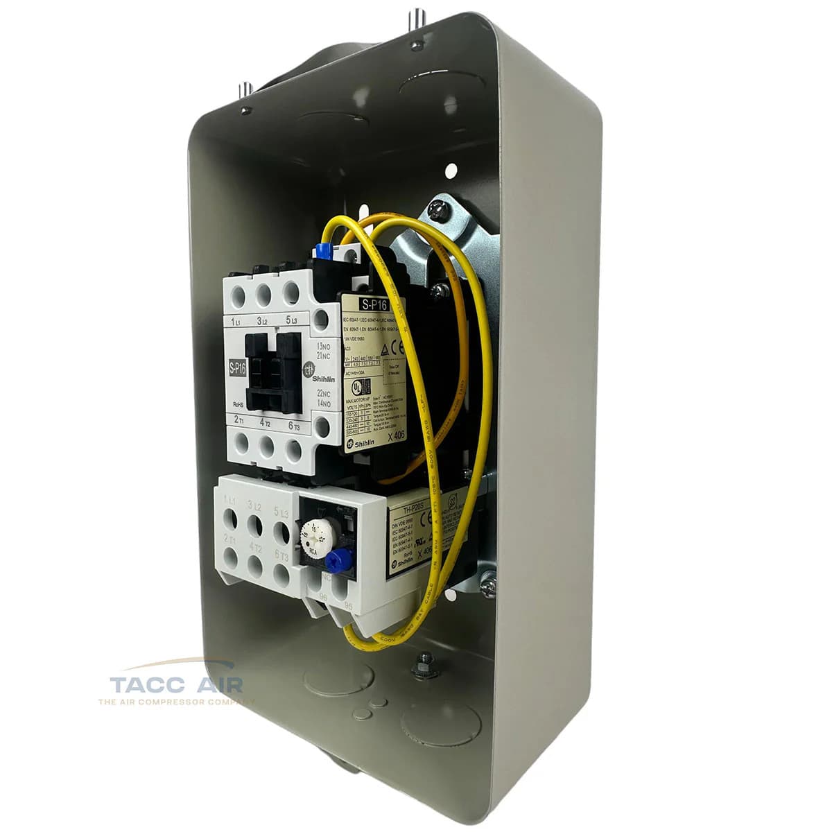 7.5 HP Three Phase Magnetic Starter Motor Control Switch Box 460 - 480 Volt 3 PH 4