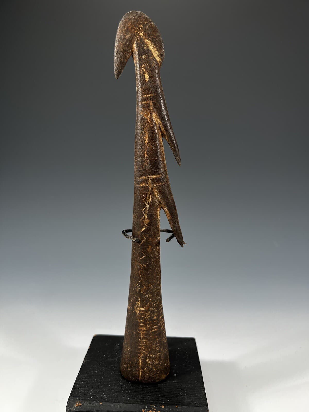 Lot of 3 Hand Forged Iron Harpoons 1 Gabon Africa &  2 Unknown ca. 19th century 4