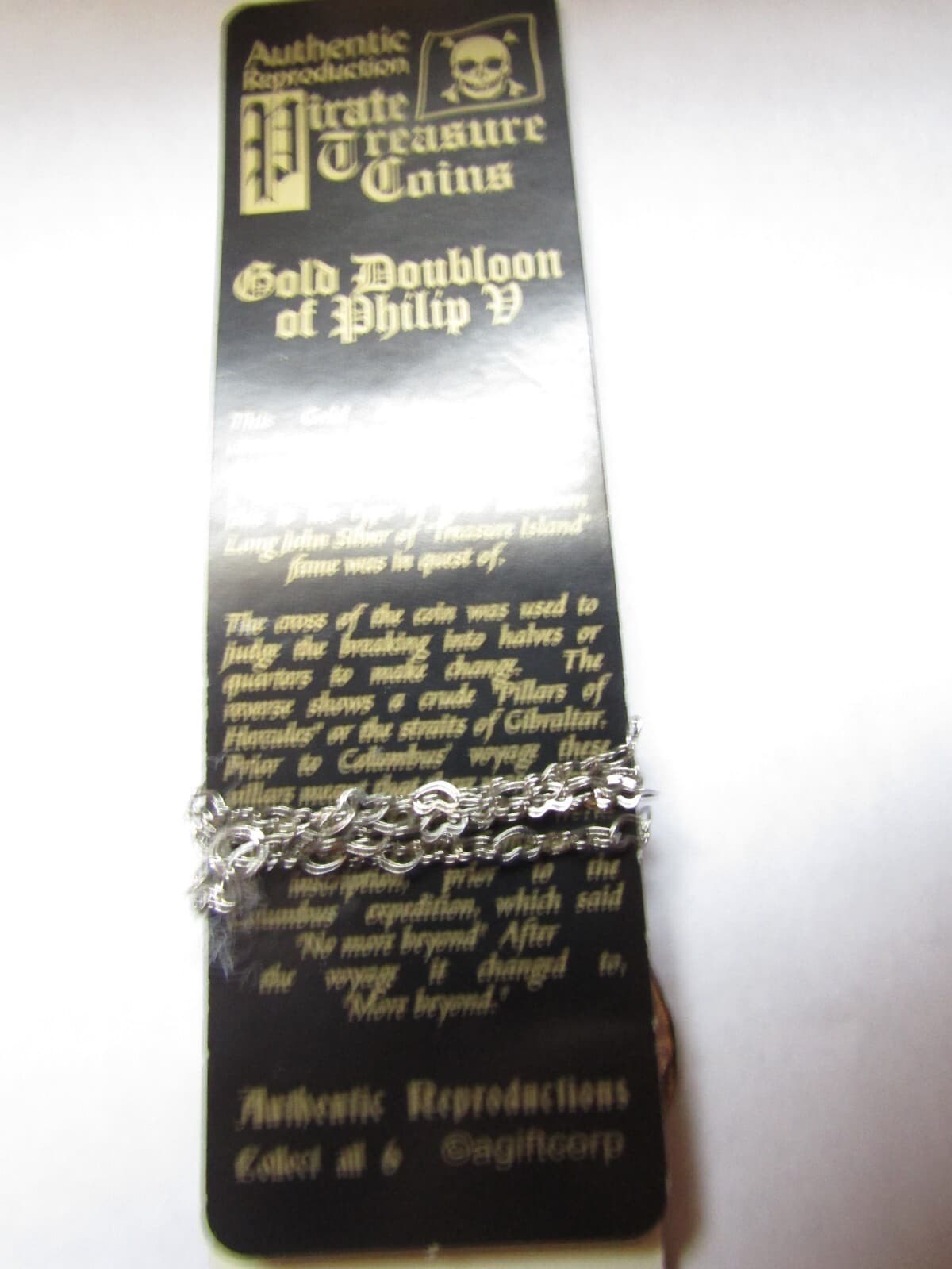 PORT ROYAL MUSEUM 1603 SPANISH DABLOON NECKLASE 2