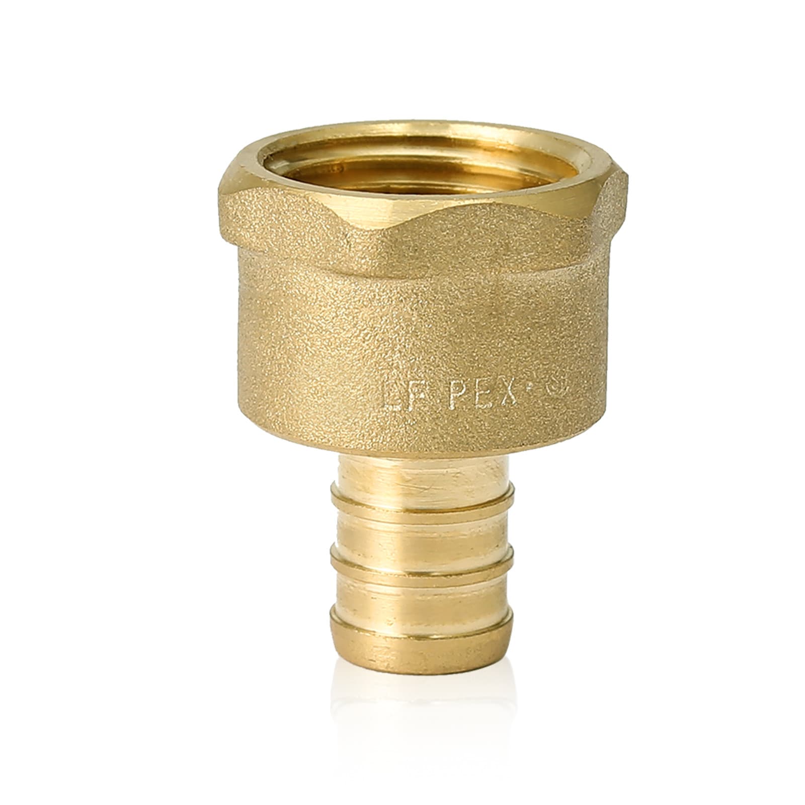 EFIELD 1/2"Pex ×1/2" Female Adapter Brass Crimp Fittings Lead Free Free Shipping