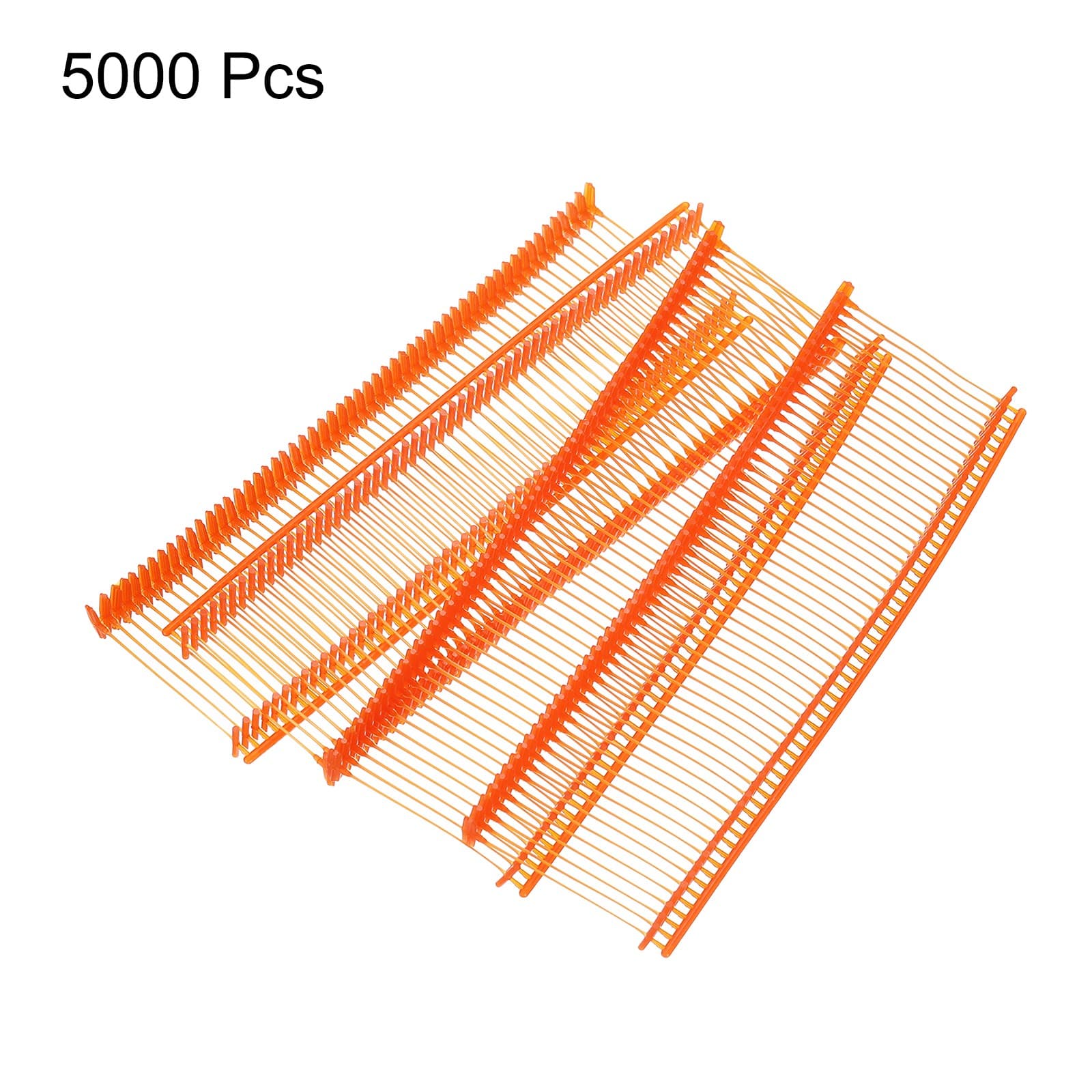 5000pcs 25mm Tagging Fasteners Clothing Tag Barbs Attachments Price Tag Orange 3