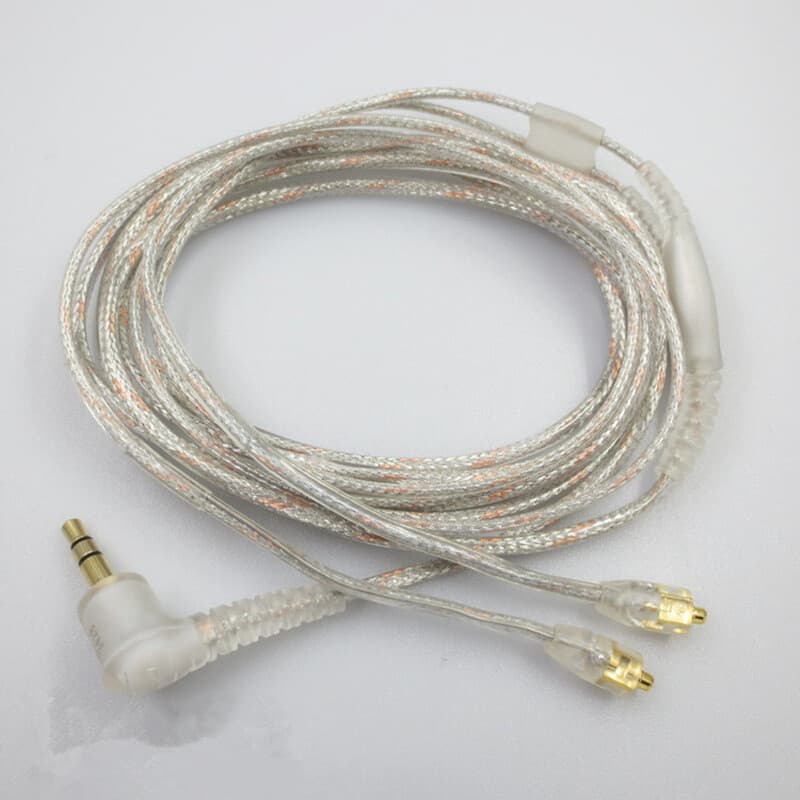 2PC EAC64CL MMCX Cable For SHURE SE215 SE315 SE425 SE535 SE846 In-Ear Earphone 4