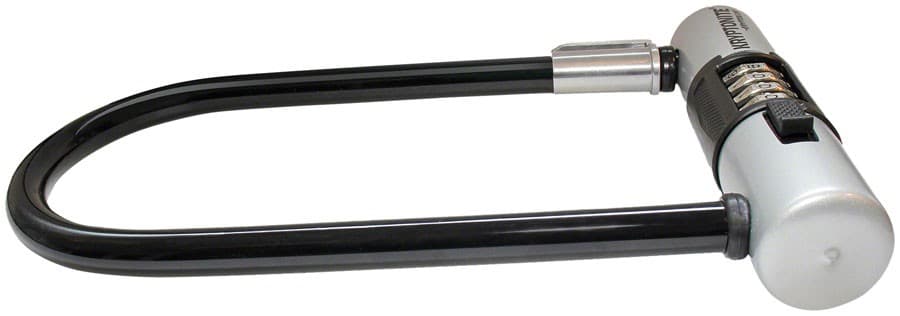 Kryptonite KryptoLok U-Lock - 4 x 9", 4-Digit Combination, Black, Includes 4