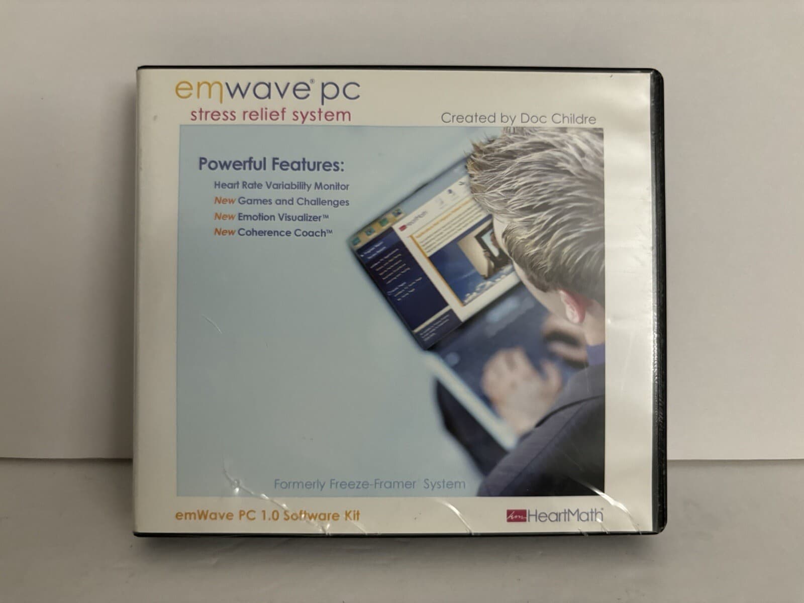 HeartMath emWave PC 1.0 Windows 2000 XP Vista Desktop Software Only