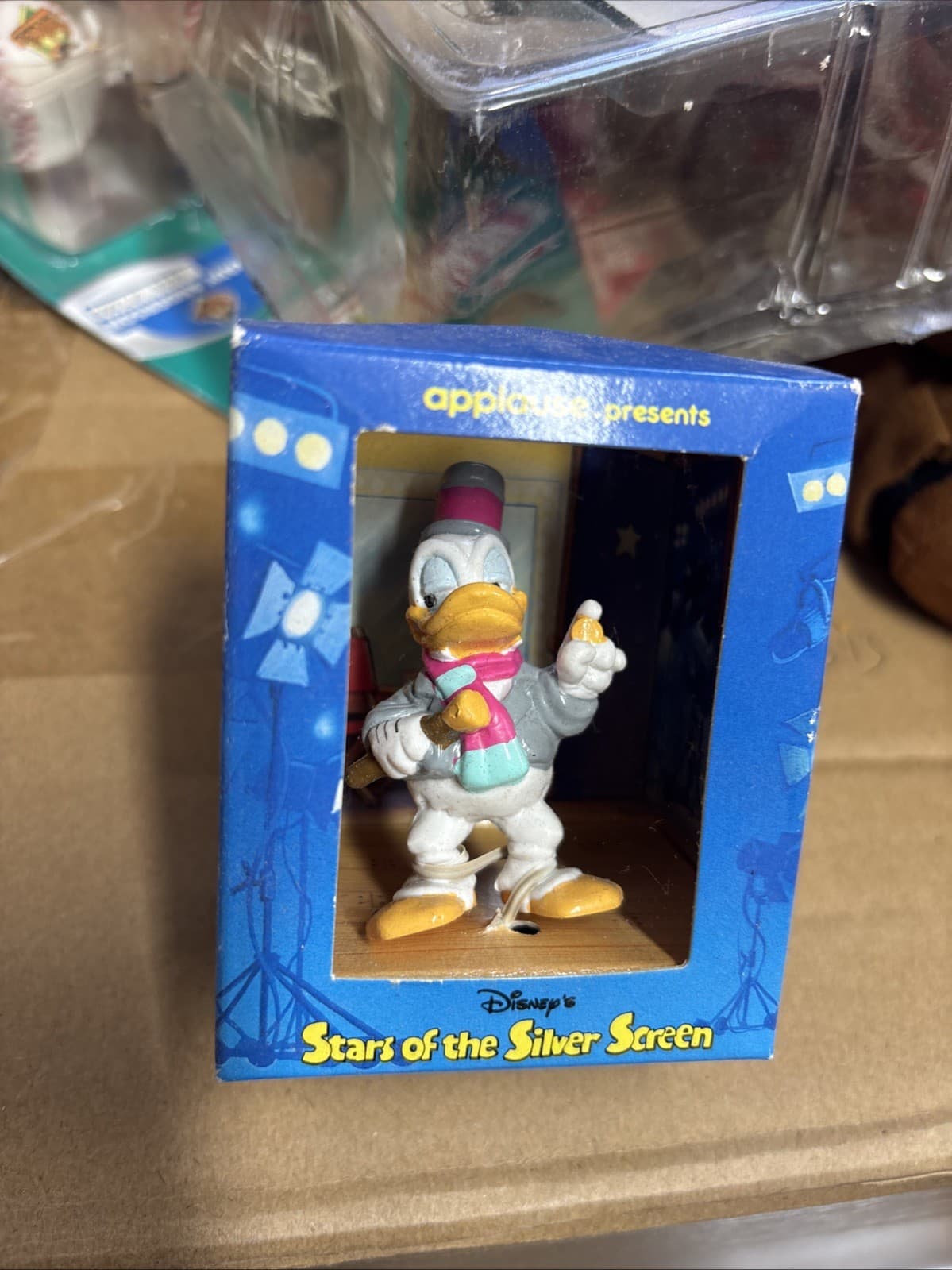 Disney Donald Duck Starsof The Silver Screen Applause PVC Toy Figure W.C Fields 4
