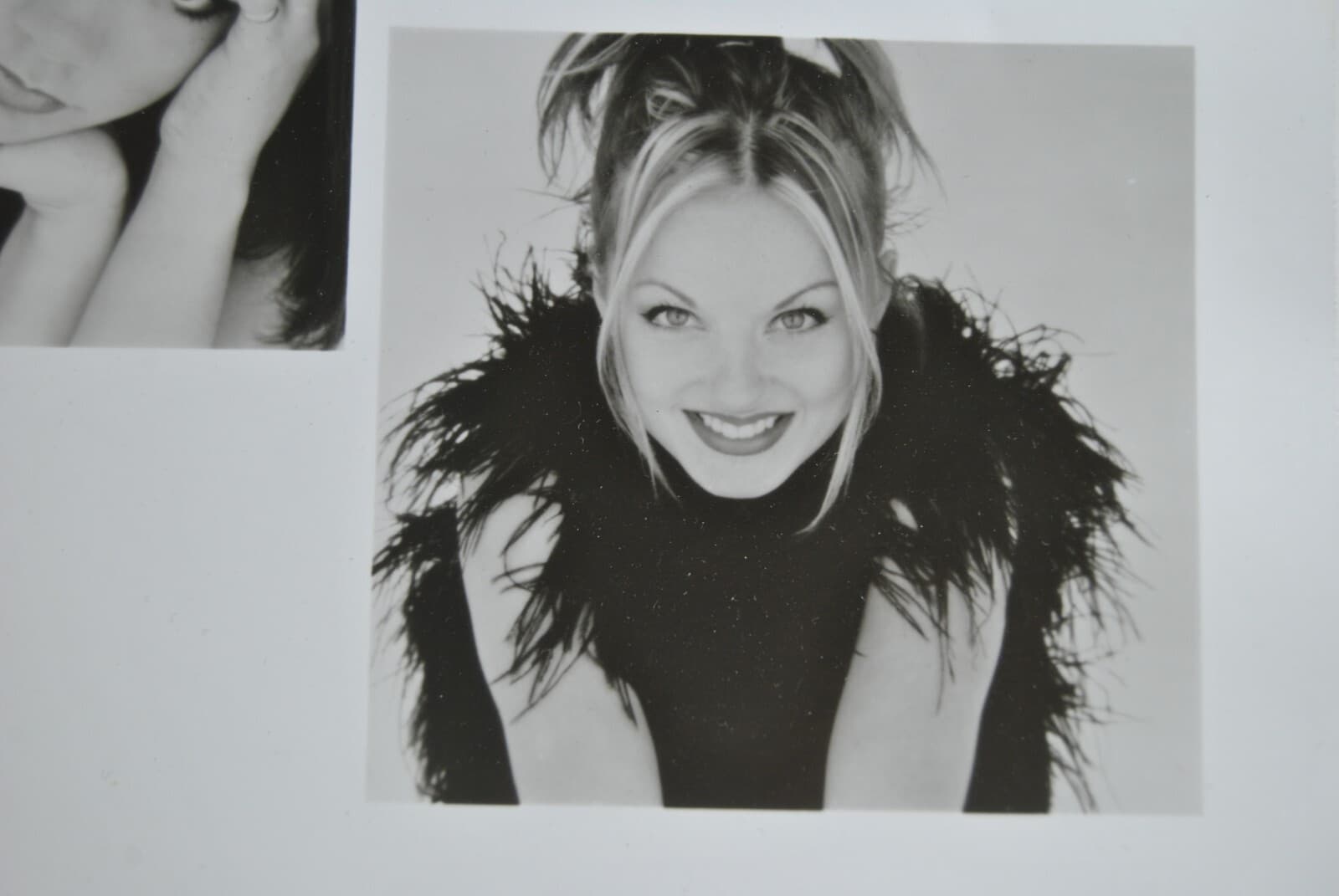 Spice Girls 8 x 10 Black and White Photo of all 5 Girls 5