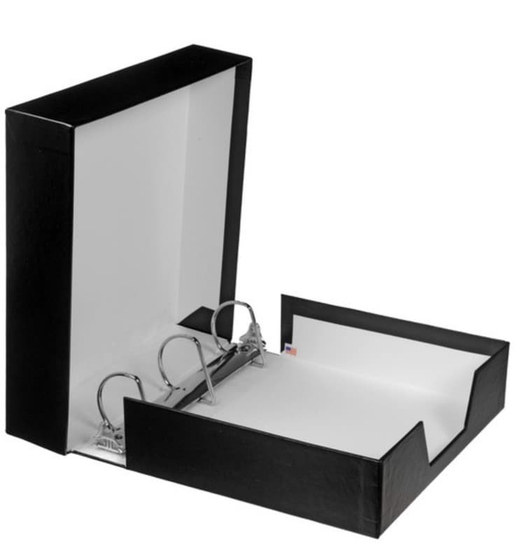 Archival Presentation and Storage Box Cachet "D" Ring Album - 11 x 12 x 3"