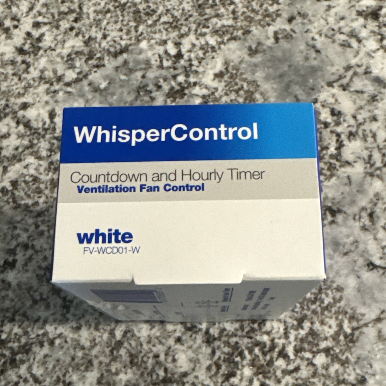FV-WCD01-W Whisper Control Countdown Hourly Timer Ventilation Fan Control NEW 4