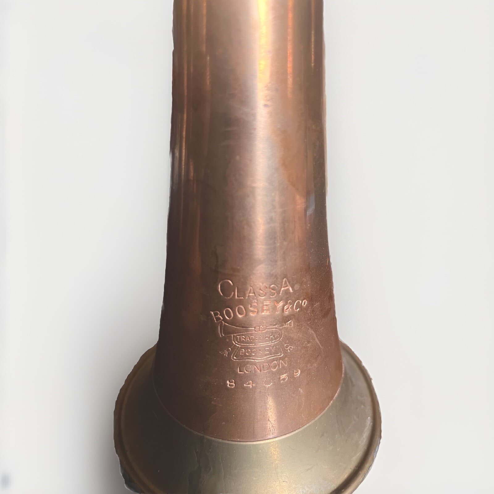 Boosey & Co 1912 Copper And Brass Hunting Horn 3