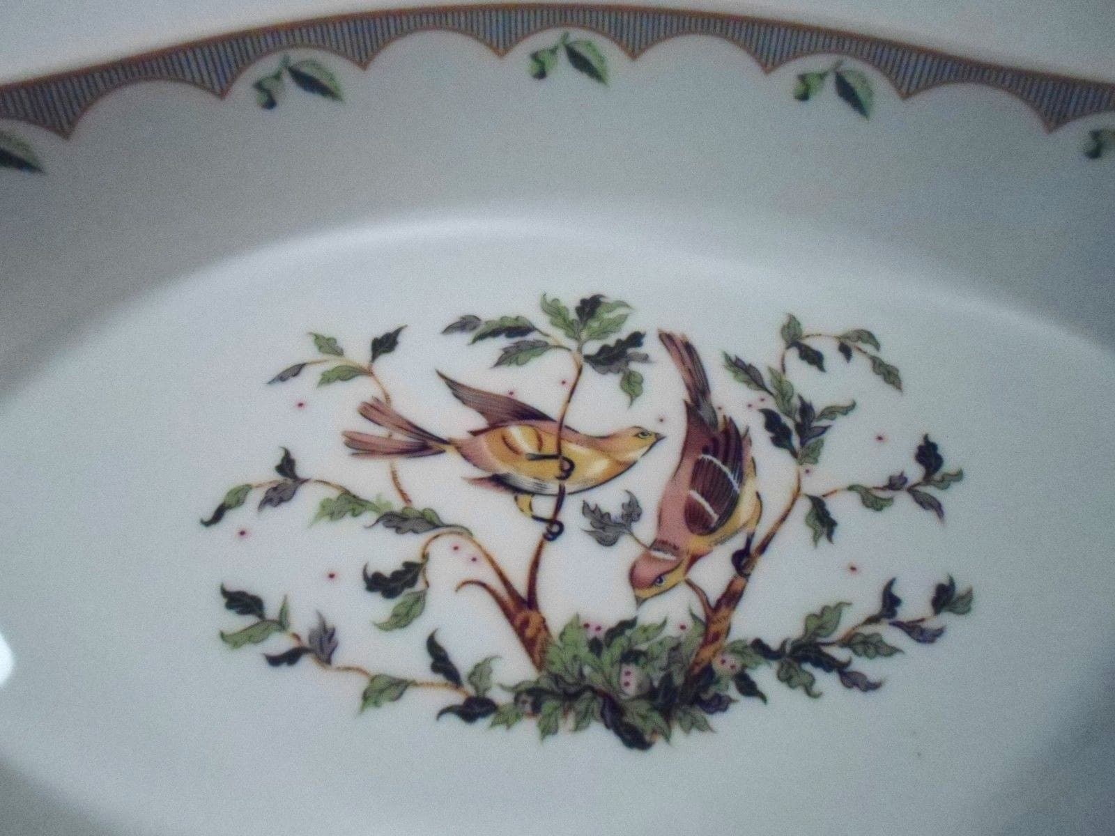 Georges Briard Woodland Melody Ceramic 12.5/8" x 7" Augratin Baking Dish  VTG. 2