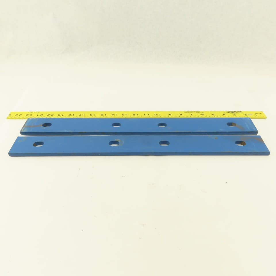 Gorbel 2" x 20" Steel Flat Mending Bracket 3/8" Thick Lot Of 2 5
