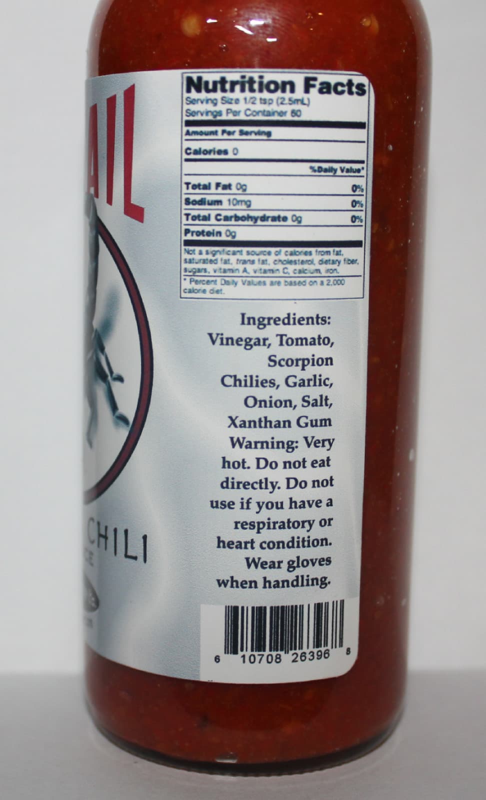 Trinidad Moruga Scorpion Hot Sauce Red Tail Extreme Heat Chili Pepper Hottest 3