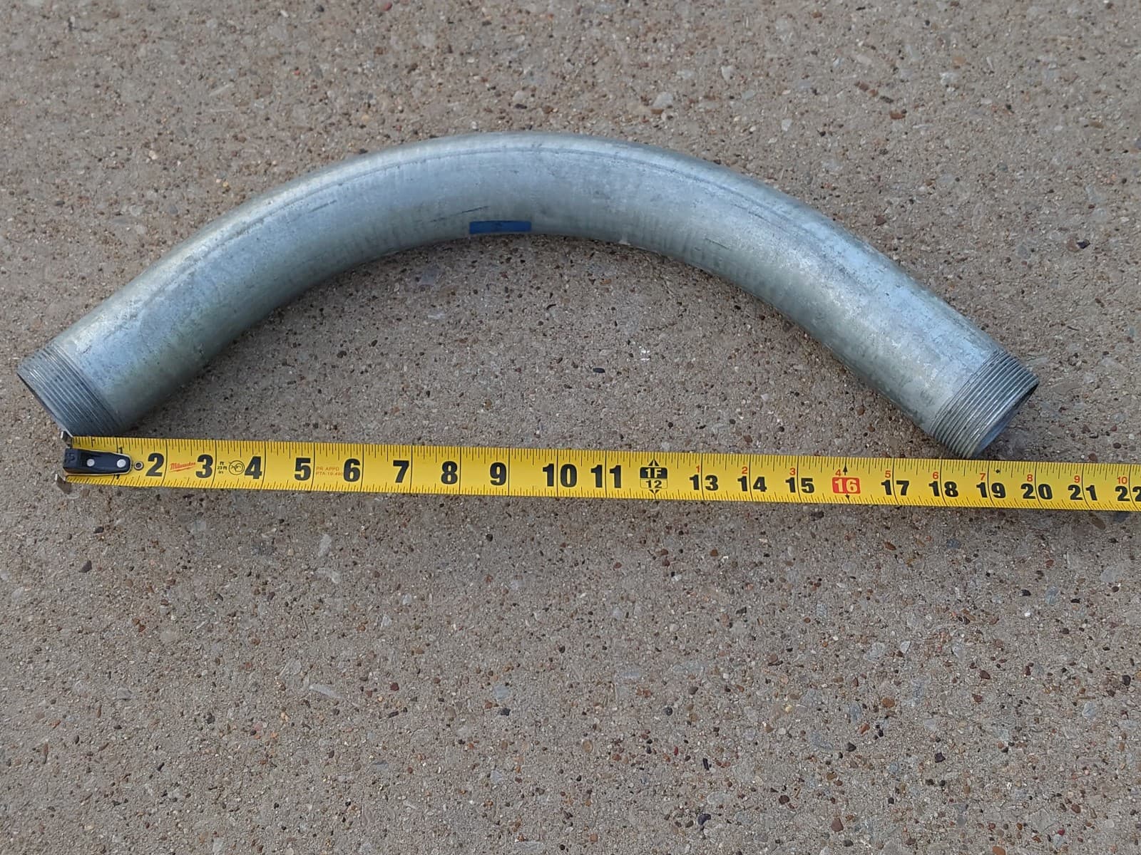 2" CONDUIT ELBOW BEND RIGID 90°  STD RAD 2