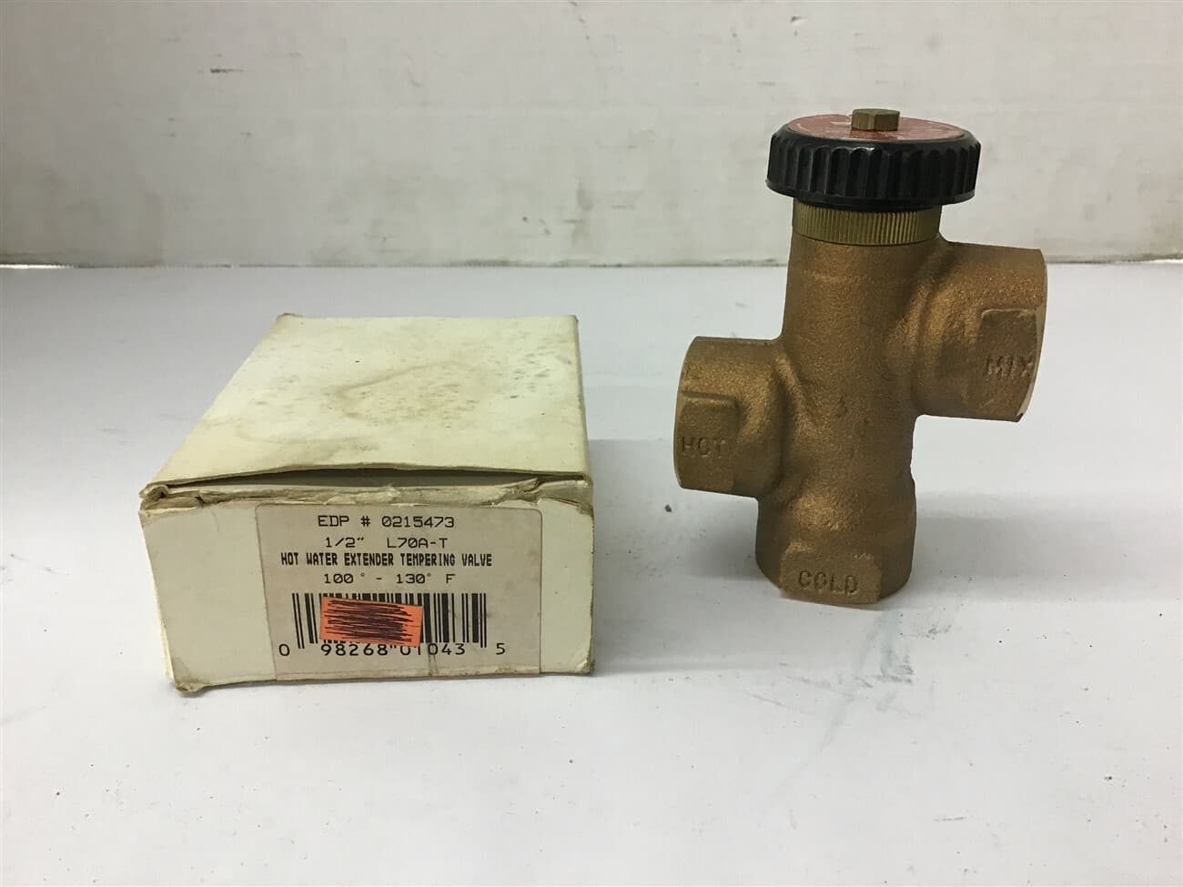 EDP 0215473 1/2" Hot Water Extender Tempering Valve L70A-T