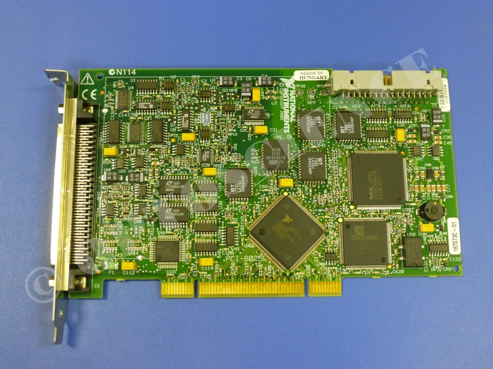 National Instruments PCI-6025E NI DAQ Card, Multifunction, Analog Input