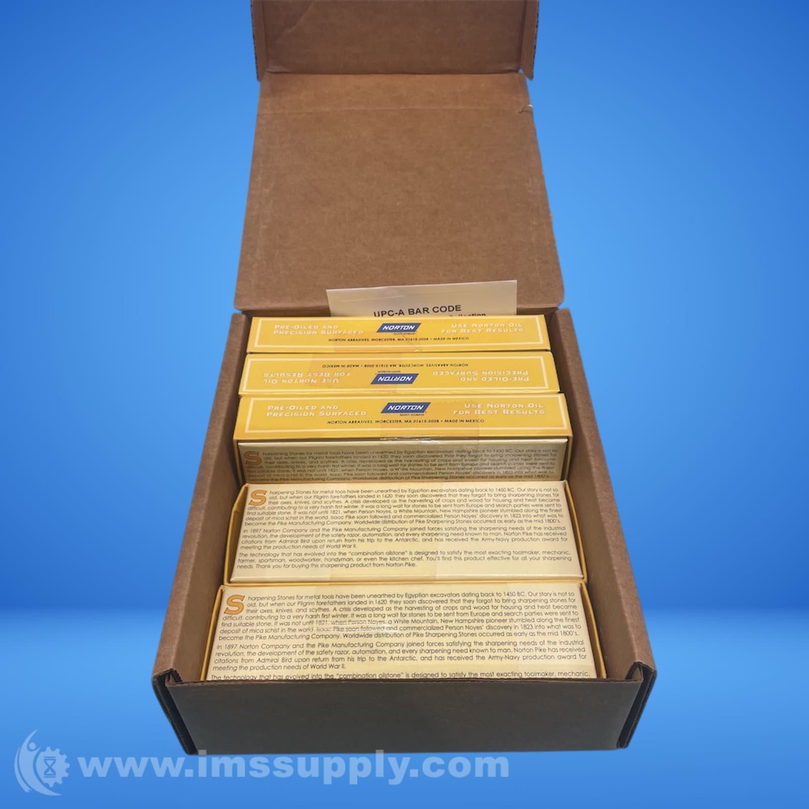 Norton 61463685450 Crystolon Benchstone FNOB 2